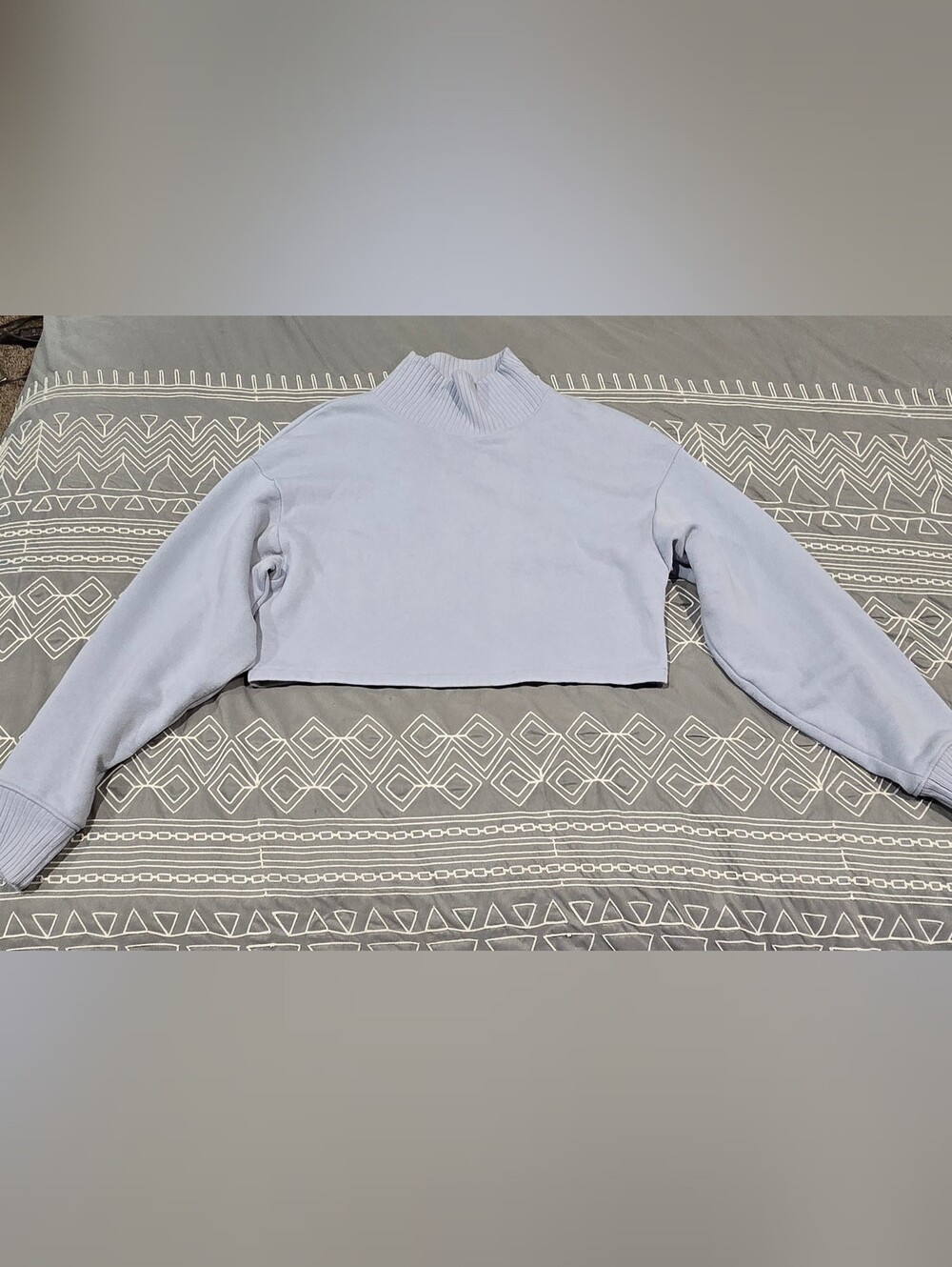 Alo Yoga Cropped Serenity Coverup Sweatshirt Size Small